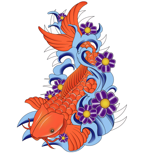 Japanese Koi Fish Vector Image | Download Free Vector Art | Free-Vectors