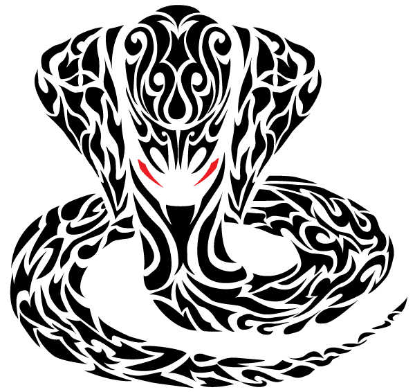Vector Tribal Cobra Snake Tattoo Vector Tribal Cobra Snake Tattoo