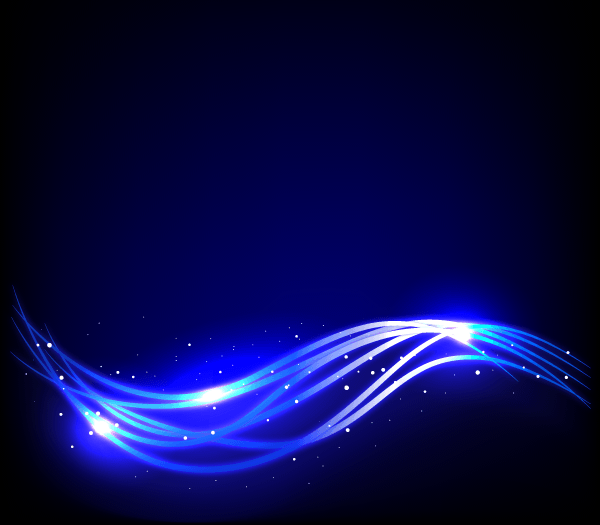 Free Abstract Blue Glow Vector Background