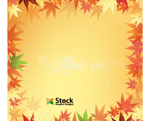 Autumn Leaf Background Vector Free Autumn Leaf Background Vector Free
