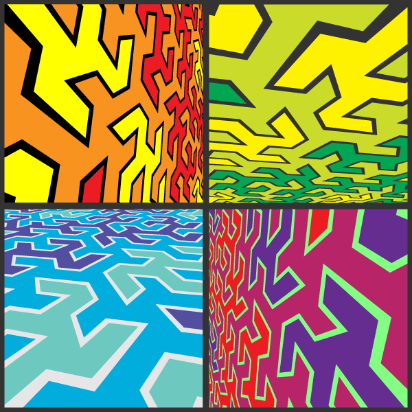 Abstract Pop Art Free Vector Background Abstract Pop Art Free Vector Background