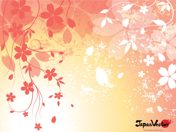 Sakura: Japanese Cherry Blossom Free Vector Background