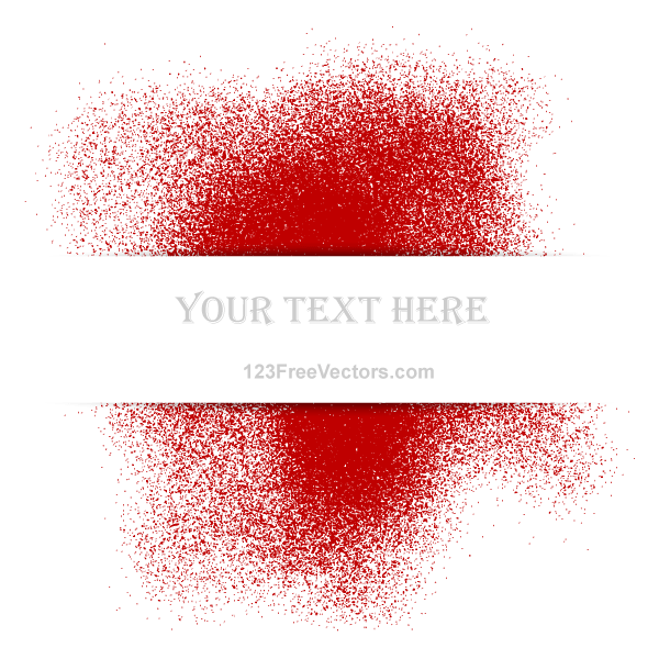 Vector Paint Spray Banner Illustrator Download Free Vector Art Free