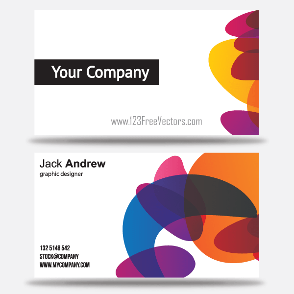 Free Colorful Business Card Templates