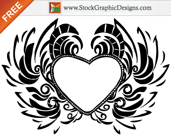 Free Hand Drawn Valentine’s Day Love Heart Vector Free Hand Drawn Valentine’s Day Love Heart Vector