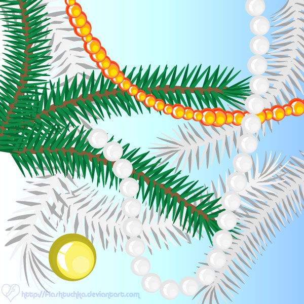 Christmas Tree Vector Illustrator Brushes Christmas Tree Vector Illustrator Brushes