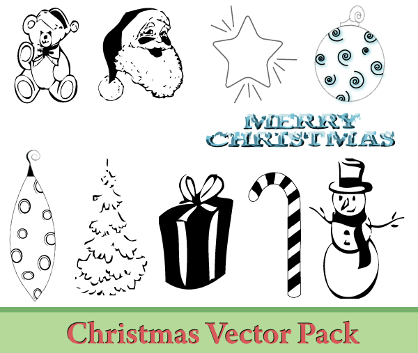 Christmas Vector Illustrator Pack
