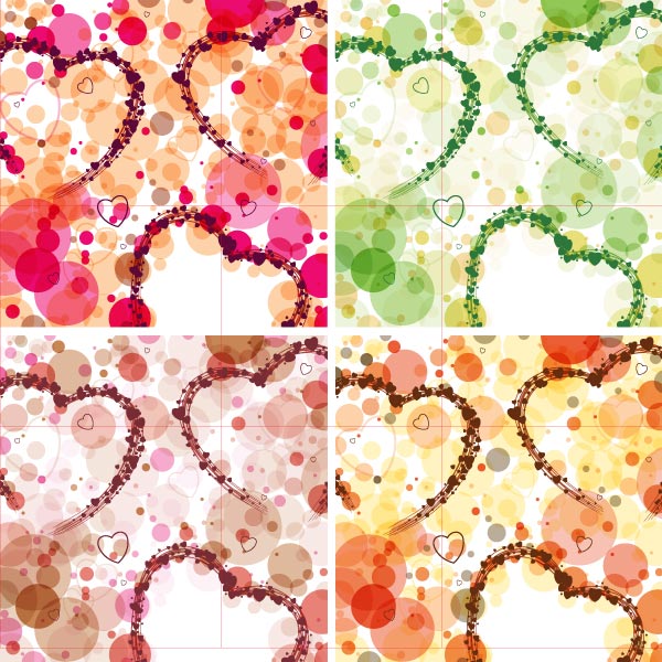 Free Valentines Day Background Vector Set Free Valentines Day Background Vector Set