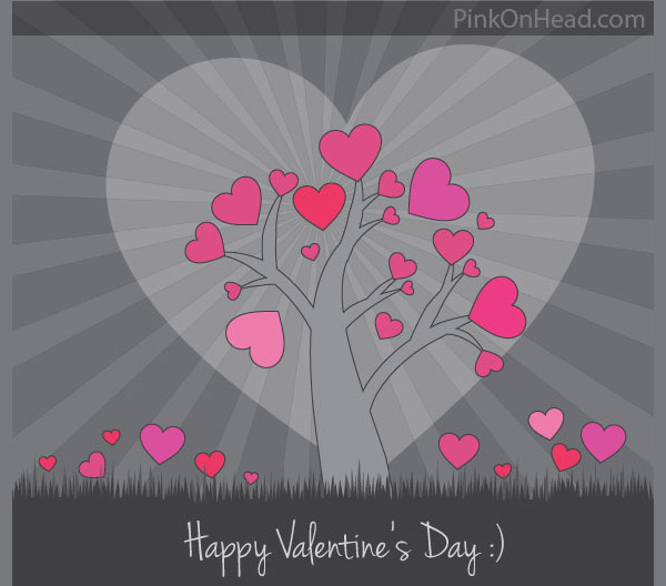 Download Happy Valentine’s Day Vector Card Design Download Happy Valentine’s Day Vector Card Design