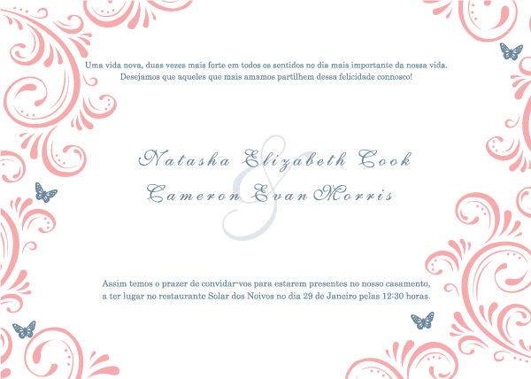 Free Wedding Invitation Template