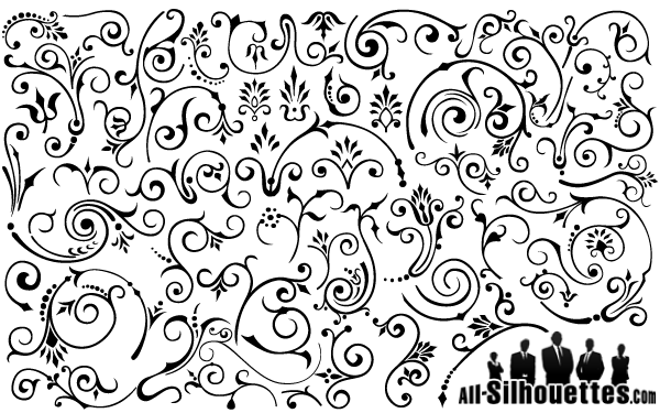Free Elegant Floral Vector Graphics | Download Free Vector Art | Free
