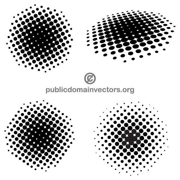 Halftone Dots Illustrator