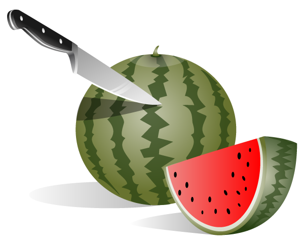 Watermelon Vector Free