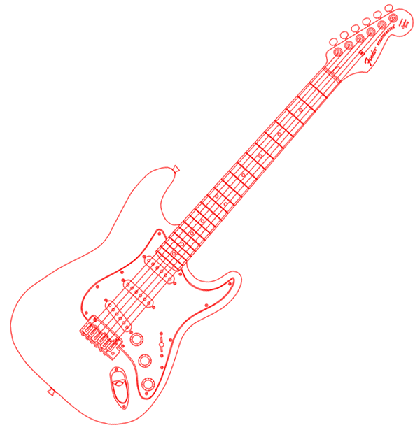 Vector Fender Stratocaster Download Free Vector Art FreeVectors