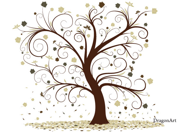 Vector-Curly Tree Design | Download Free Vector Art | Free-Vectors