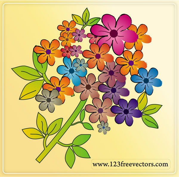Free Flower Vectors Download Free Vector Art FreeVectors