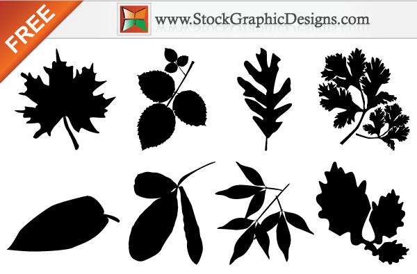 Leaf Silhouettes Free Vector Images Leaf Silhouettes Free Vector Images