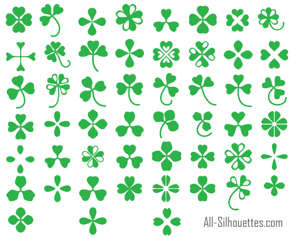 Clover Leaf Vector Clover Leaf Vector