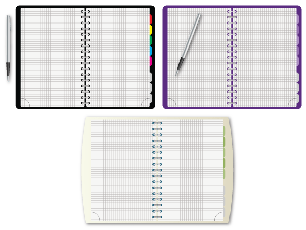 Vector Spiral Notebook Vector Spiral Notebook