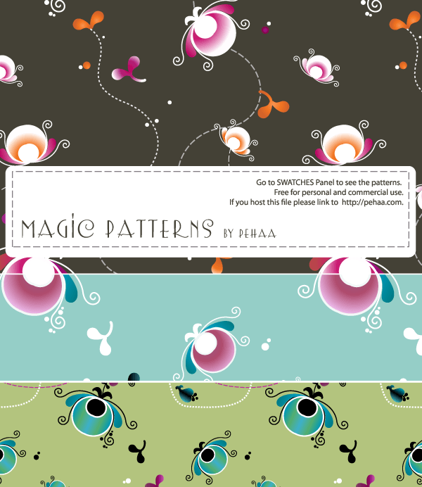 Magic Patterns – Free Photoshop and Illustrator Patterns Magic Patterns – Free Photoshop and Illustrator Patterns