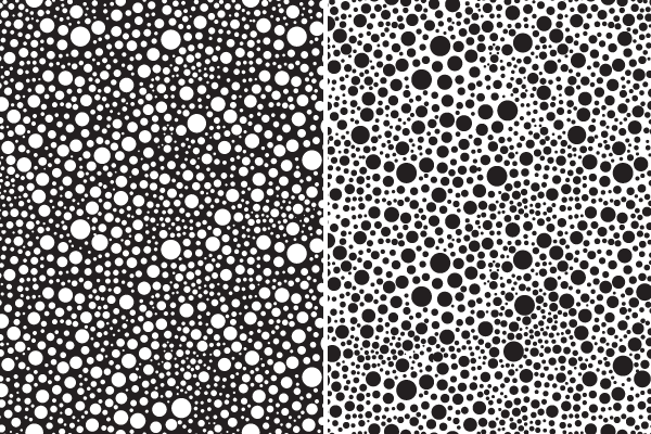 Bubbles Seamless Pattern Adobe Illustrator Swatches