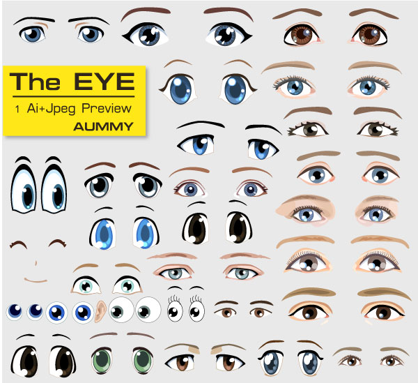 Vector Eyes | Download Free Vector Art | Free-Vectors