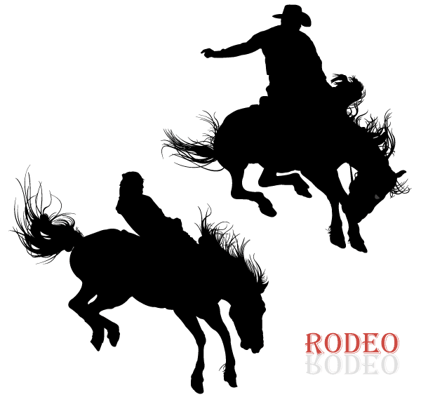 free vector rodeo clipart - photo #8
