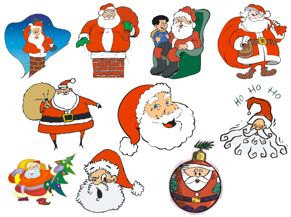 Santa Claus Vector Santa Claus Vector