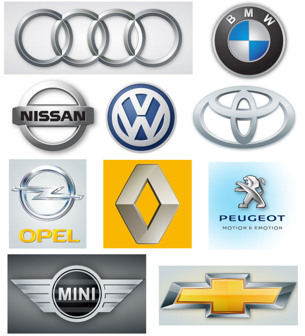Automobile Automobile Symbols