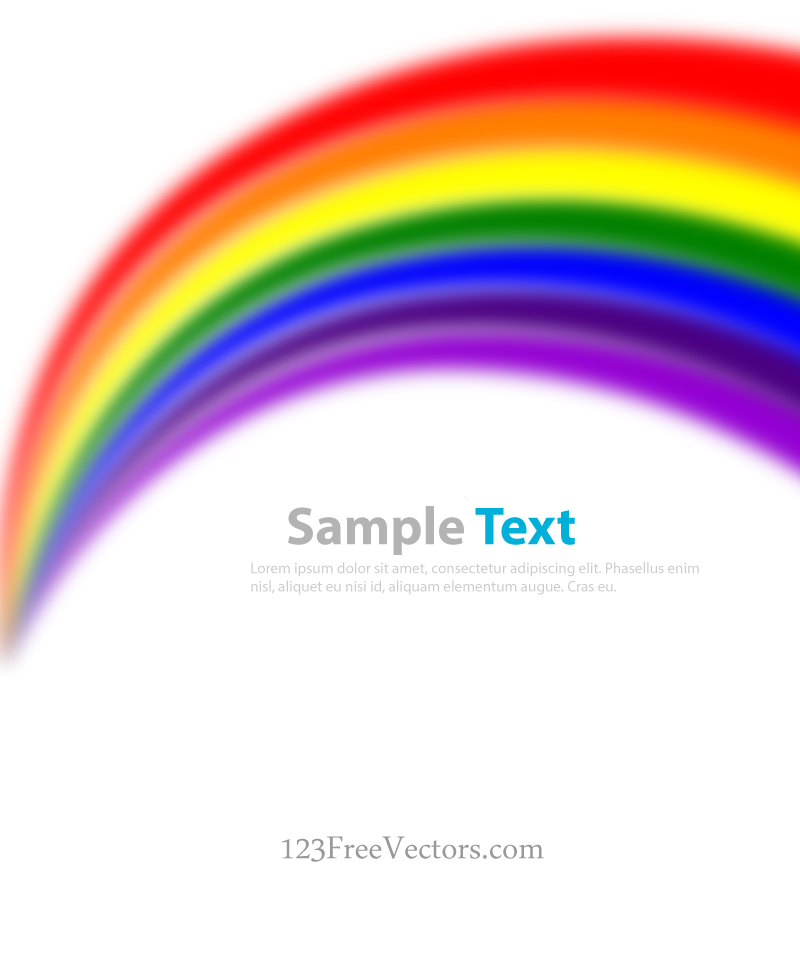 Rainbow Vector Background Ai Rainbow Vector Background Ai