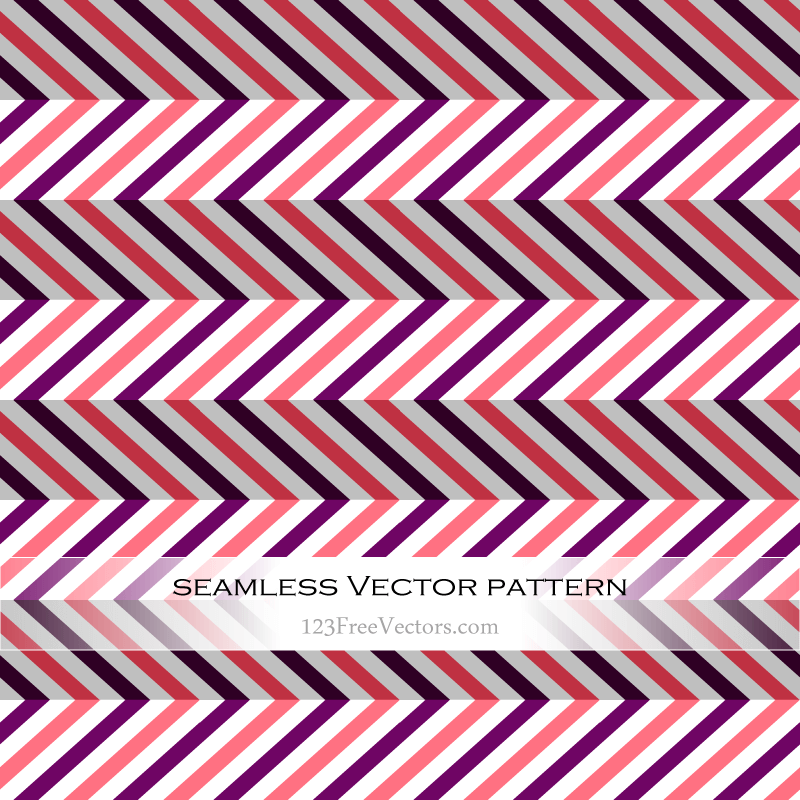 Violet and Pink Seamless Zigzag Pattern Violet and Pink Seamless Zigzag Pattern