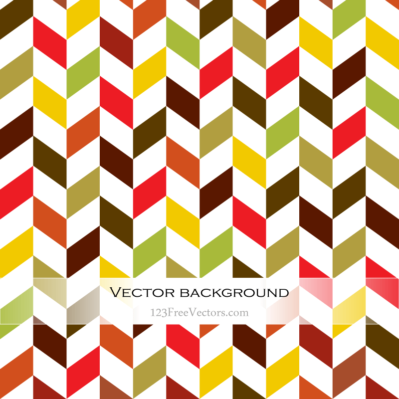 Colorful Chevron Background Illustration Colorful Chevron Background Illustration