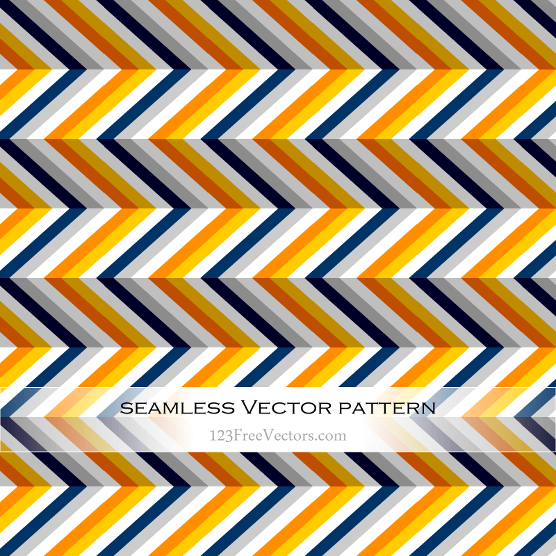 Orange, Grey, Navy and Yellow Chevron Pattern Background Orange, Grey, Navy and Yellow Chevron Pattern Background
