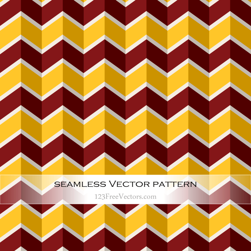 Red and Yellow Chevron Abstract Background Red and Yellow Chevron Abstract Background