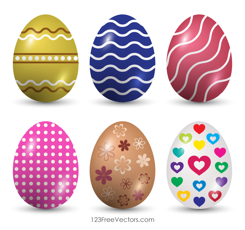 Happy Easter Eggs Vector Images Happy Easter Eggs Vector Images