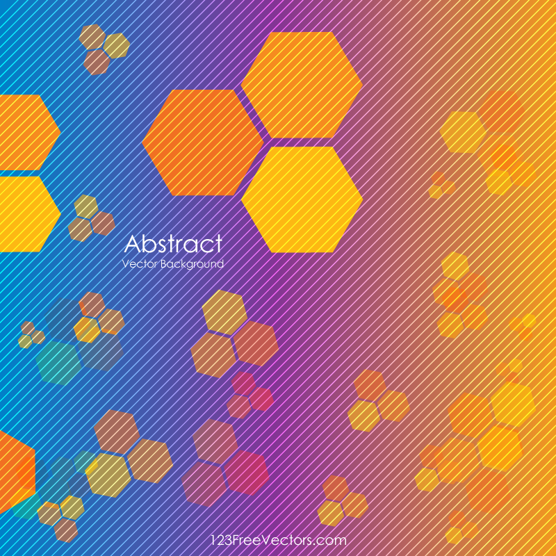 Abstract Geometric Polygon Design Vector Abstract Geometric Polygon Design Vector