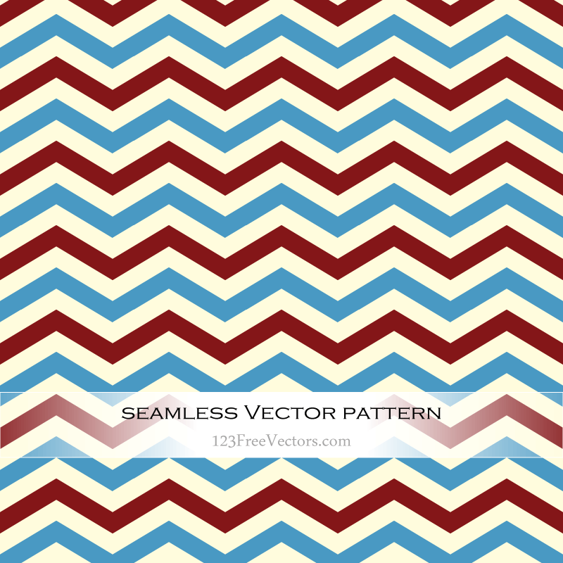 Retro Zigzag Seamless Pattern Vector Retro Zigzag Seamless Pattern Vector