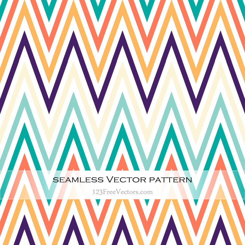 Colorful Chevron Pattern Background Download | Download Free Vector Art ...