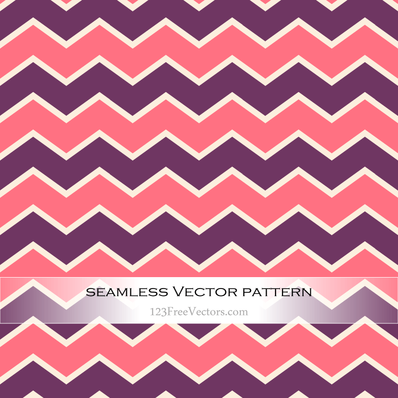 Vintage Zigzag Chevron Pattern Vector Vintage Zigzag Chevron Pattern Vector