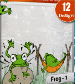 cartoon-frog