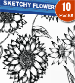 Floral-sketchy