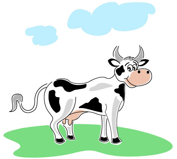 cow illustrations clipart - photo #7