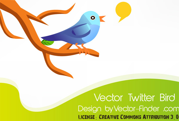 Free Vector Twitter Bird Free Vector Twitter Bird