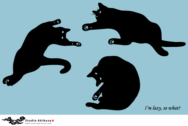 Black Cat Silhouettes Vector Free Black Cat Silhouettes Vector Free