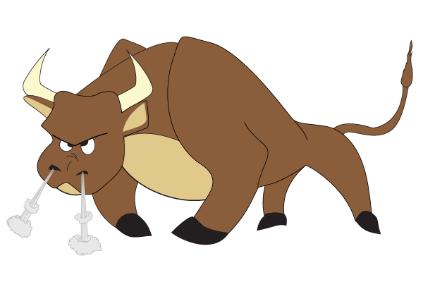 Angry Cartoon Bull Free Vector Angry Cartoon Bull Free Vector