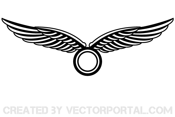 free vector clipart wings - photo #6