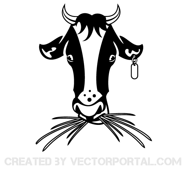 Cow Vector Image Cow Vector Image