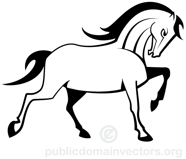 free vector clipart horse - photo #33