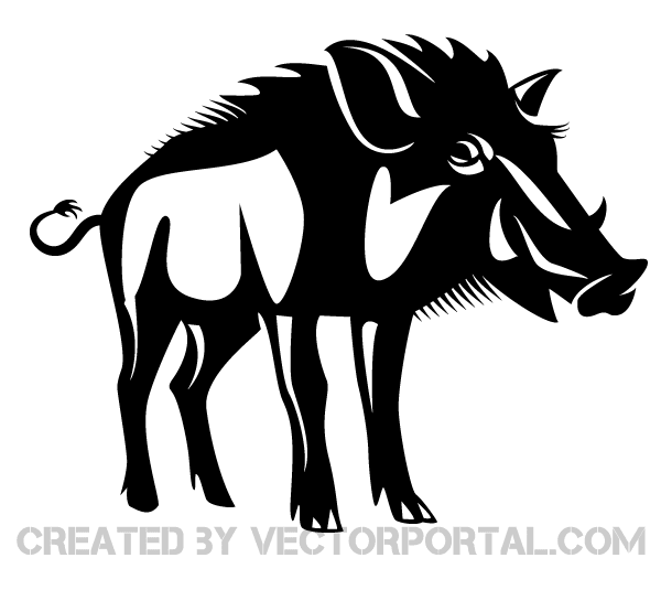 Wild Boar Vector Image Wild Boar Vector Image