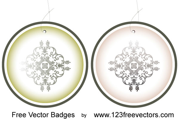 Free Vector Badges Free Vector Badges